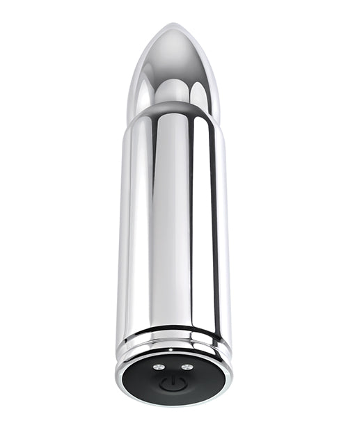 Zero Tolerance Full Metal Love Rechargeable Bullet - Silver