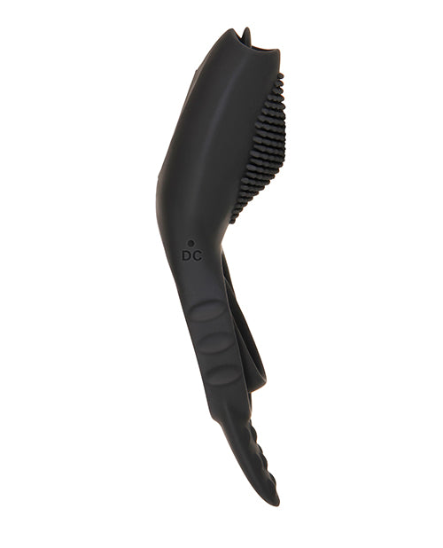 Mr. Flicker Rechargeable Silicone Cock Ring - Black