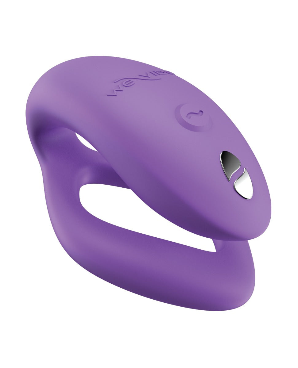 We-Vibe Sync O Rechargeable Silicone Couples Vibrator with Remote Control - Light Purple