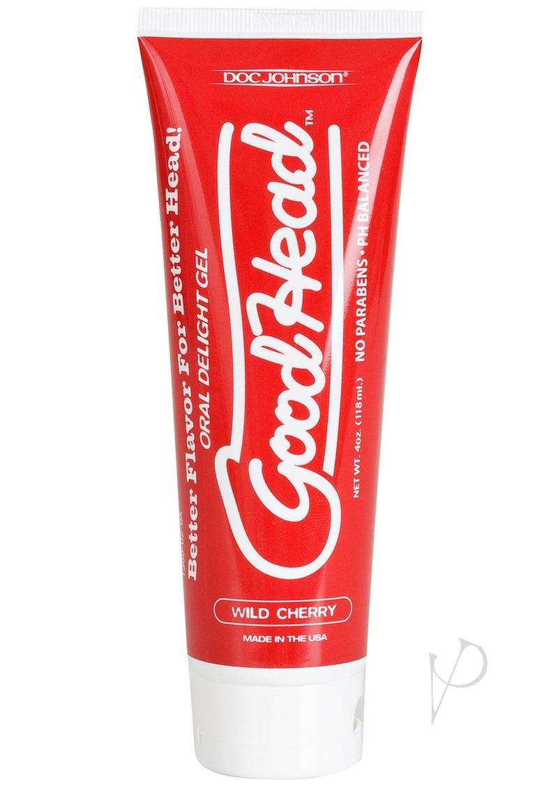 GoodHead Oral Delight Gel Wild Flavored Cherry 4oz