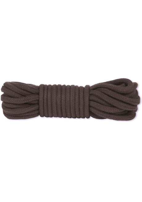 Doc Johnson Japanese Style Bondage Rope 32 Feet - Black