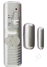 Double Silver Bullet with Remote - Silver