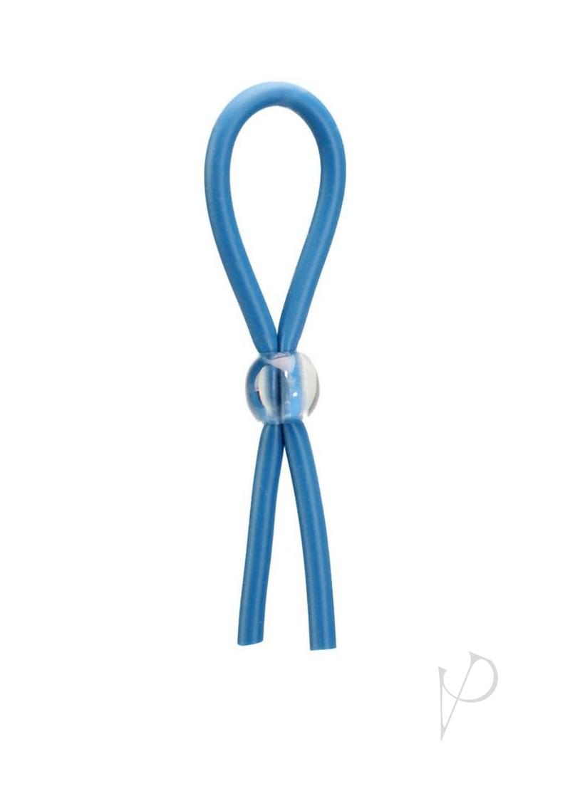 Clincher Adjustable Rubber Cock Tie - Blue