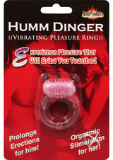 Humm Dinger Vibrating Cockring - Magenta