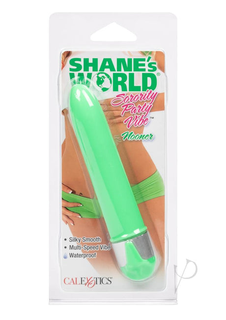 Shane's World Sorority Party Vibe Nooner Vibrator - Green