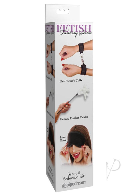 Fetish Fantasy Series Sensual Seduction (3 piece kit) - Black and White