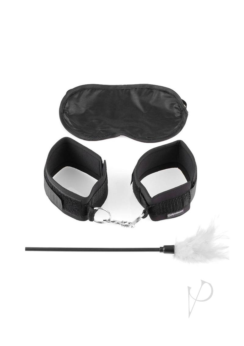 Fetish Fantasy Series Sensual Seduction (3 piece kit) - Black and White