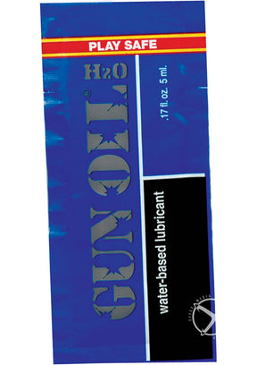 Gun Oil H2O Water Based Lubricant .17oz Foil Pack (50 per Bag)