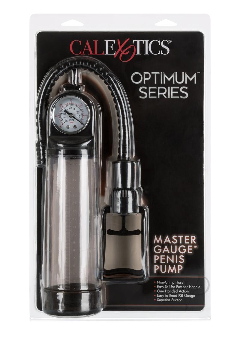 Optimum Series Master Gauge Penis Pump - Clear