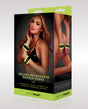WhipSmart Glow in the Dark Deluxe Detachable Buckle Cuffs - Green