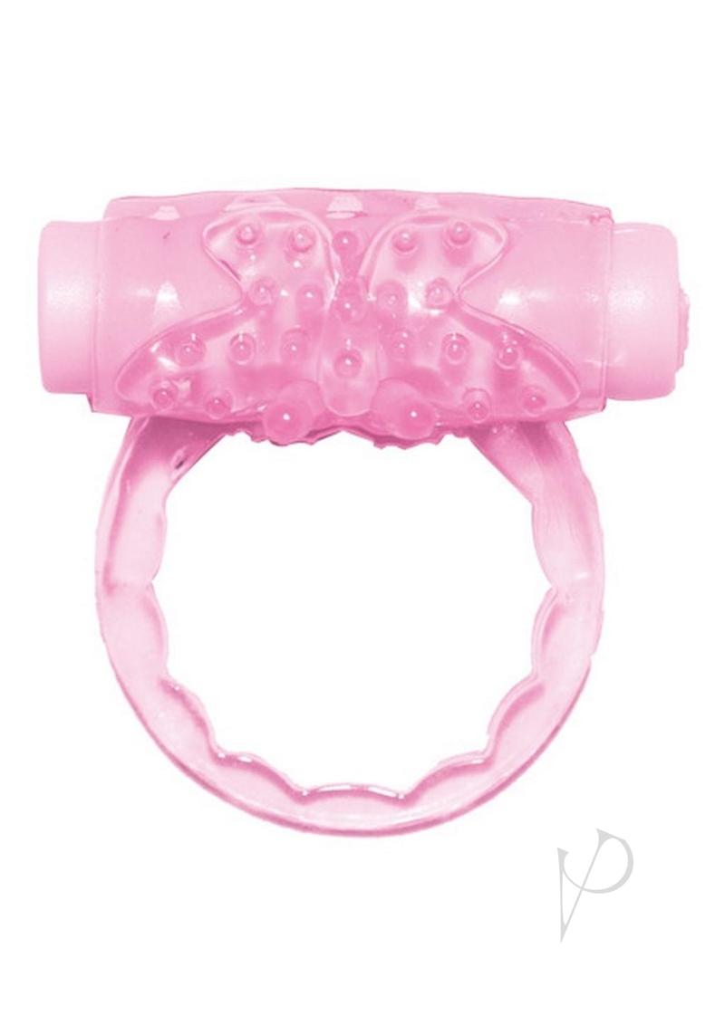 Humm Dinger Super Turbo Vibrating Cock Ring - Magenta