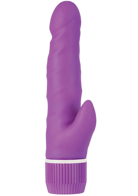 Spellbound Stud Double Jack Rabbit Vibrator - Purple