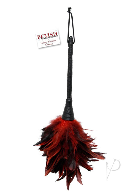 Fetish Fantasy Series Frisky Feather Duster Red