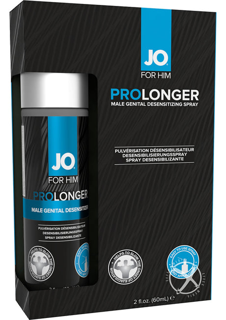 JO Prolonger Spray Desensitizing with Benzocaine 2oz
