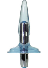 Vibrating High Intensity Butt Plug - Blue