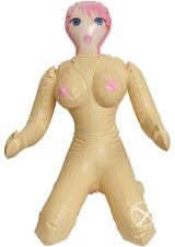 Lil Barbi Love Doll with Real Skin Vagina Inflatable Doll - Vanilla