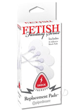 Fetish Fantasy Series Shock Therapy Replacement Pads (12 Pack) - White