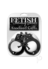 Fetish Fantasy Series Anodized Cuffs Black