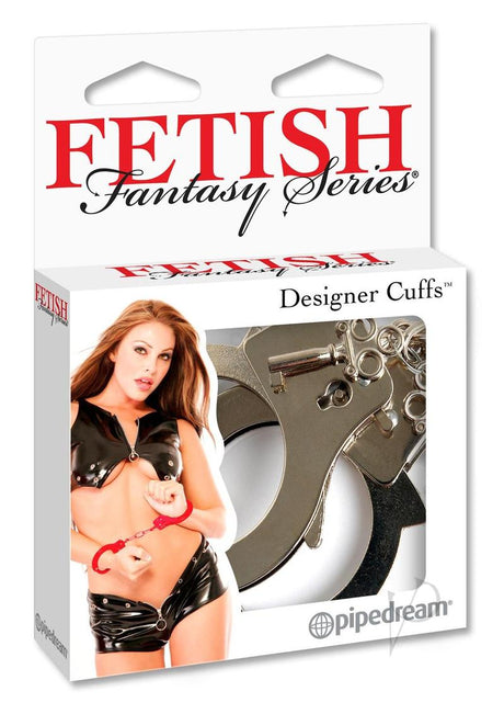 Fetish Fantasy Series Designer Cuffs Silver