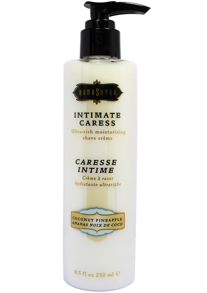 Kama Sutra Intimate Caress Shave Cr&#xe8;me Coconut Pinepple 8.5oz