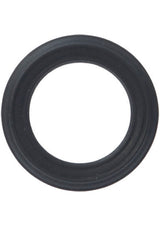 Caesar Silicone Cock Ring - Black