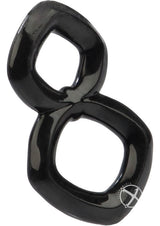 Crazy 8 Cock Ring - Black