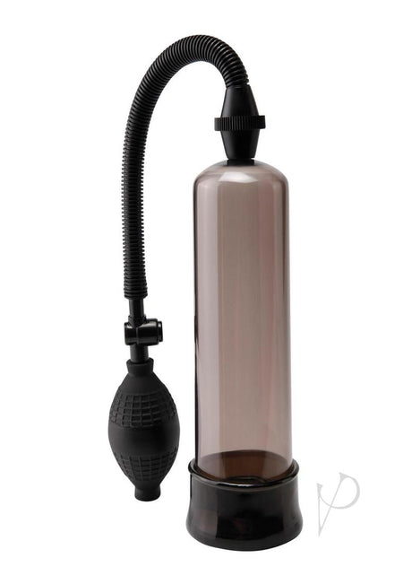 Pump Worx Beginner`s Power Pump Advanced Penis Pump - Smoke And Black