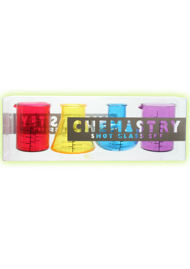 Chemistry Shot Glass Set