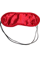 Sex and Mischief Satin Blindfold - Red