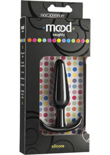 Mood Naughty 1 Silicone Anal Plug - Medium - Black