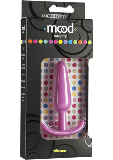 Mood Naughty 1 Silicone Anal Plug - Medium - Pink