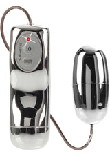 Extreme Pure Gold Power Bullet with Wired Remote Control - Silver