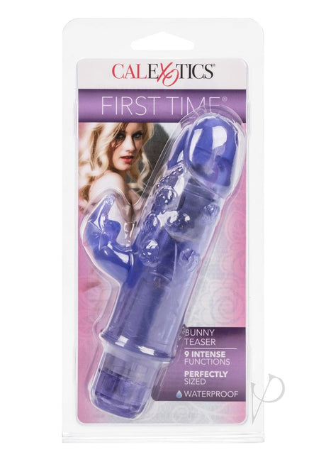 First Time Bunny Teaser Vibrator Waterproof Purple