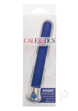 Risque 10 Function Slim Vibrator - Blue