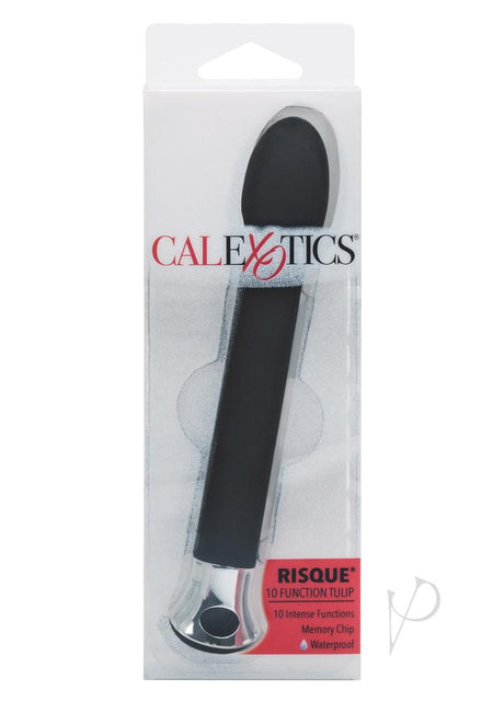 Risque 10 Function Tulip Vibrator - Black