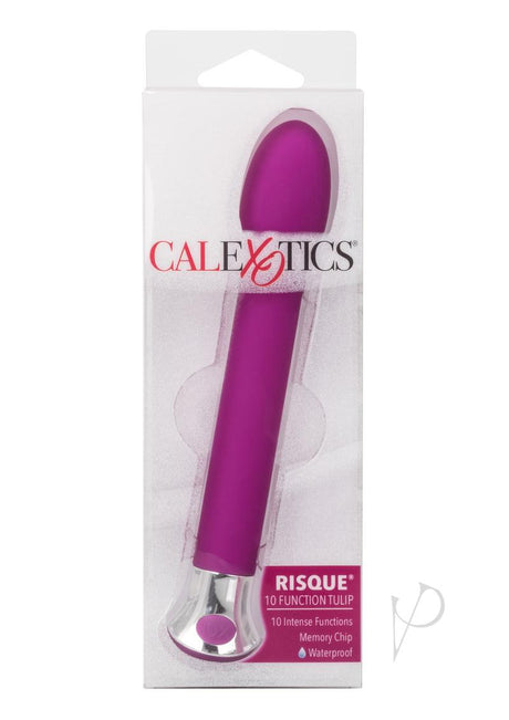 Risque 10 Function Tulip Vibrator - Purple