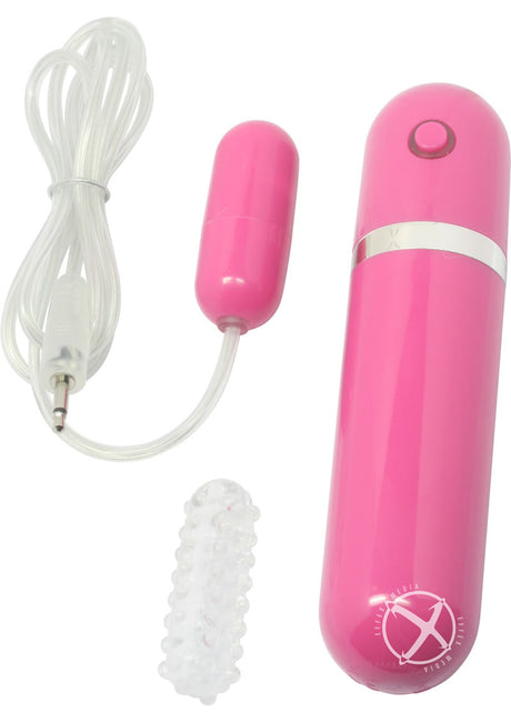 Ahhh Vibrating Bullet Of Love with Wired Remote Control - Pink