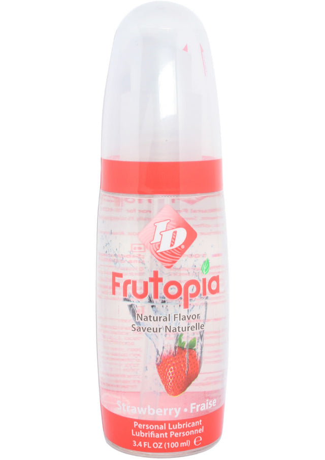 ID Frutopia Water Based Flavored Lubricant Strawberry 3.4oz