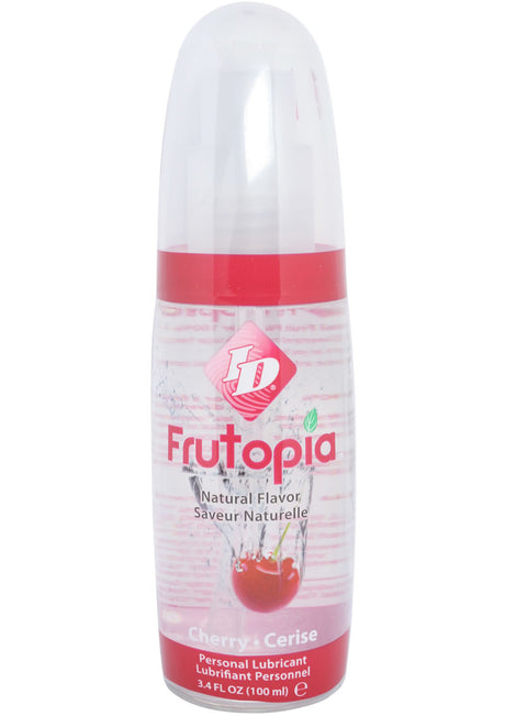 ID Frutopia Water Based Flavored Lubricant Cherry 3.4oz