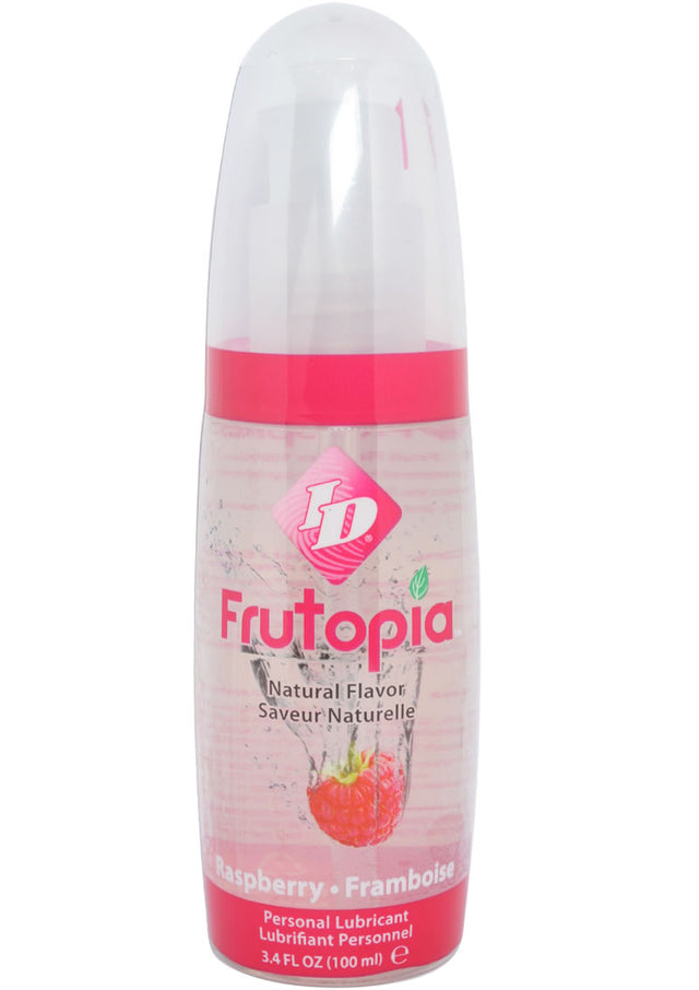 ID Frutopia Water Based Flavored Lubricant Raspberry 3.4oz