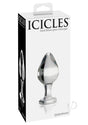 Icicles No. 25 Glass Anal Plug - Clear