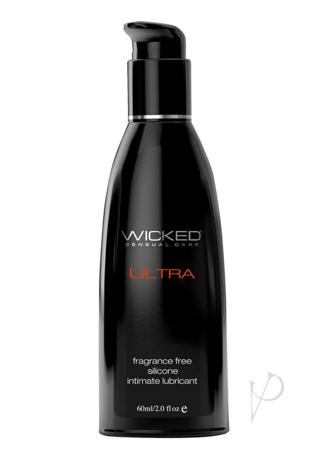 Wicked Ultra Silicone Lubricant Unscented 2oz