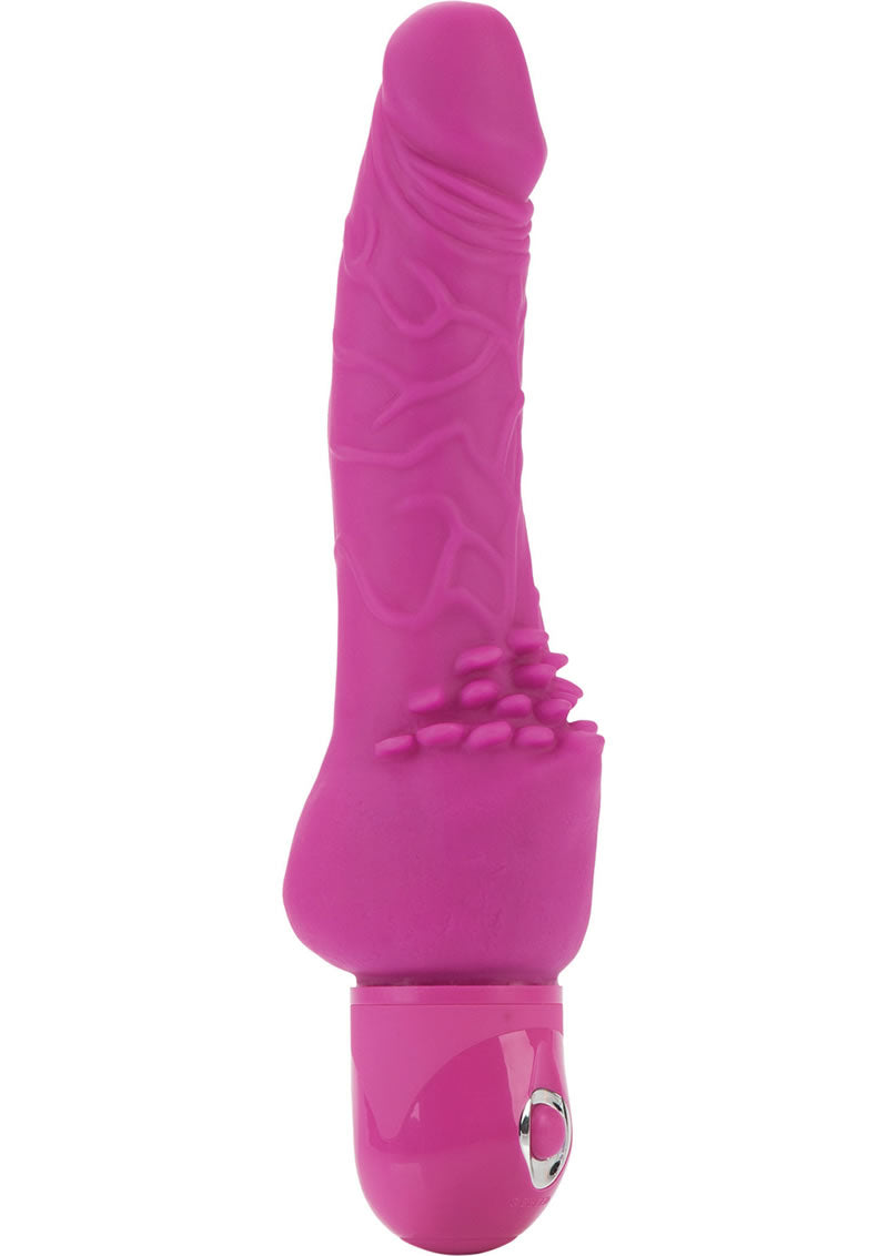 Power Stud Cliterrific Vibrator 6.75in - Pink