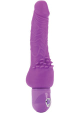 Power Stud Cliterrific Vibrator 6.75in - Purple