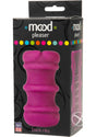 Mood Pleaser Thick Ribbed Ultraskyn Masturbator - Purple