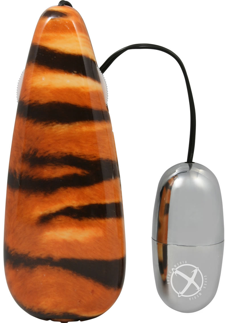 Primal Instinct Egg with Wired Remote Control - Tiger