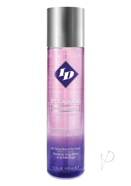 ID Pleasure Water Based Tingling Lubricant 17oz