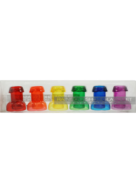Rainbow Shot Glass Set (Set of 6)