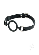 Fetish Fantasy Extreme Silicone O-Ring Gag 1.5in Diameter - Black