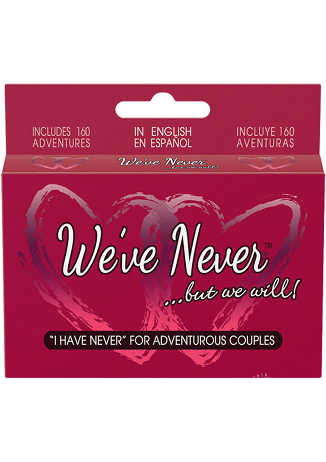 We've Never ...But We Will - Couples Card Game